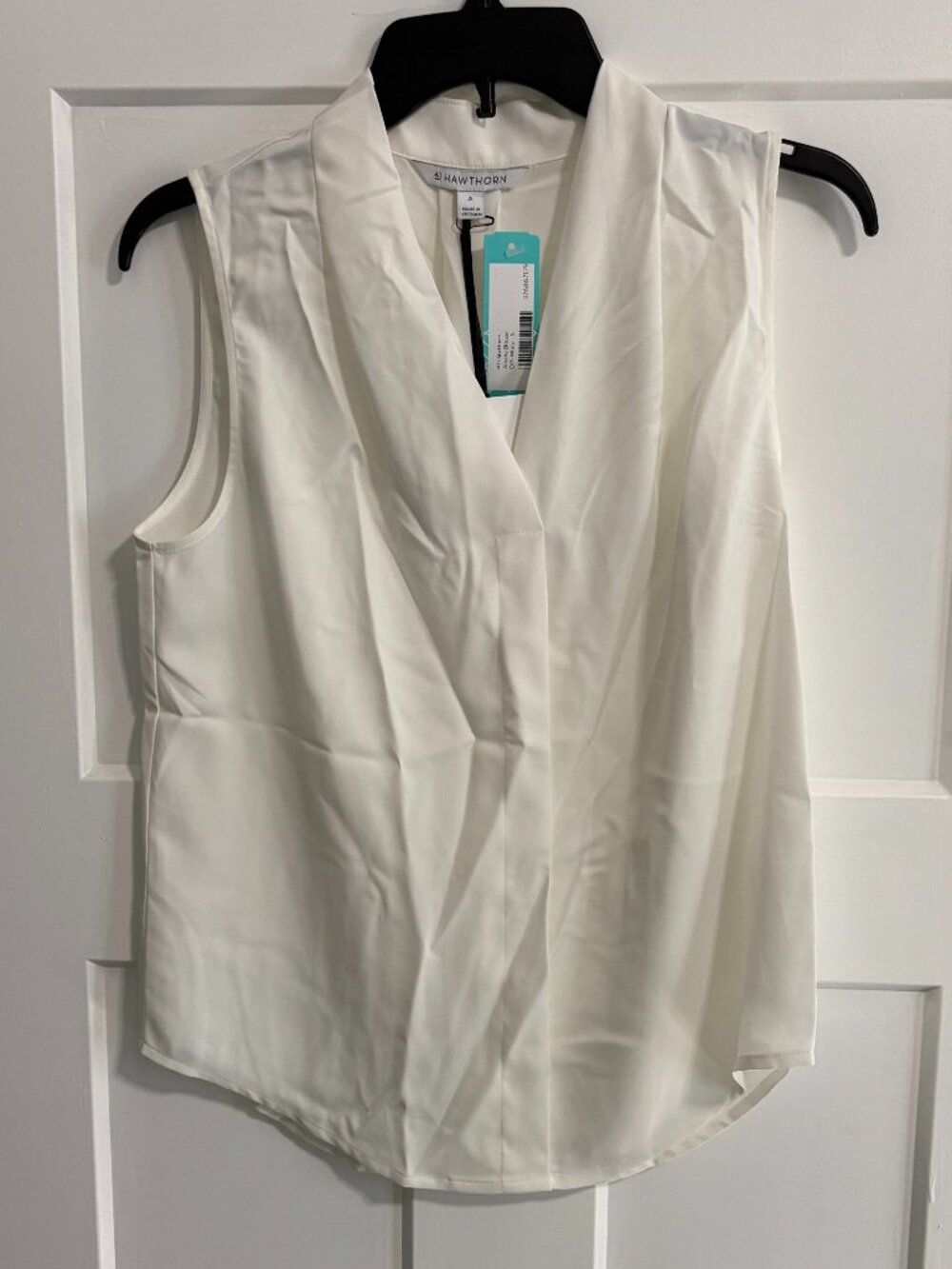 41 Hawthorn Albony Bouse Sleeveless sz S Off White Stitch Fix top NWT NEW